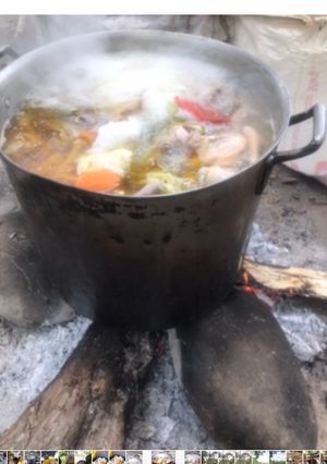 Una foto de Auténtico sancocho colombiano de paseo de río