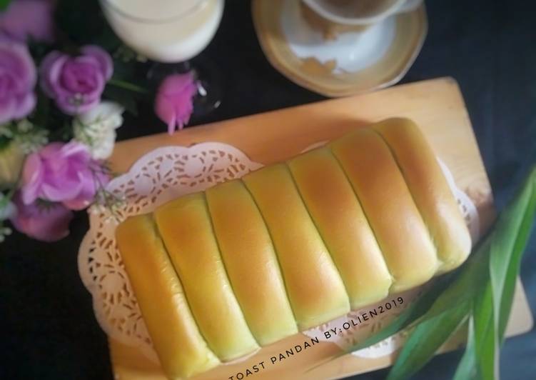 Resep: Untuk Mencoba Di RumahKiller Toast Pandan 1x profing