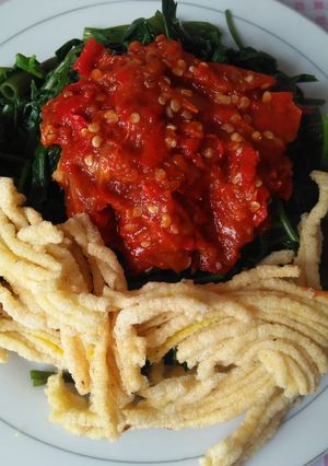 Foto resep Rujak Kangkung