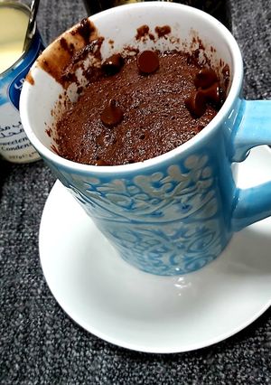 A picture of Chocolate mug cake.
