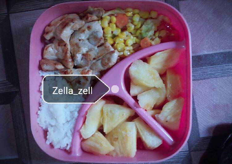 Menu diet simple