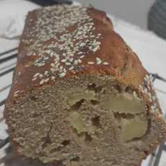 Foto principal de Budín de manzanas en licuadora