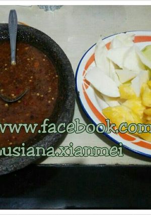Foto resep Rujak Buah / Rujak Manis