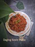 469.Daging Suwir Pedas