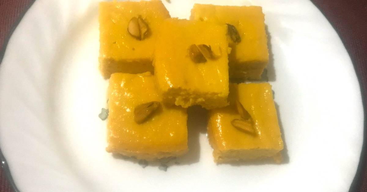 Steamed mango sandesh Recipe by Nilanjana - Cookpad