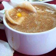 A picture of Hot n Sour Soup 🥣🥣.