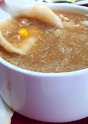 A picture of Hot n Sour Soup 🥣🥣.