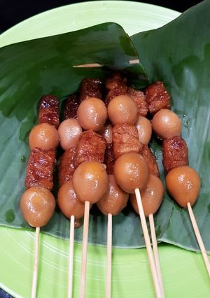 Foto resep Sate telur puyuh dan tempe