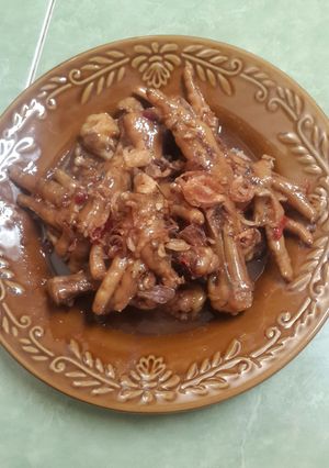 Foto resep Ceker kecap pedas
