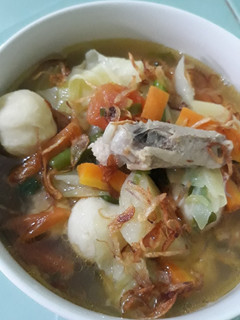 Foto resep Sop bakso ikan
