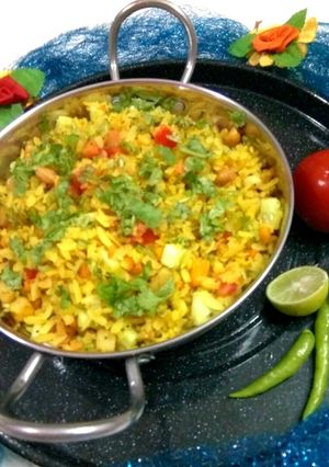A picture of Poha.