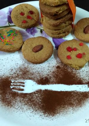 A picture of No bake Wheat flour cookies.