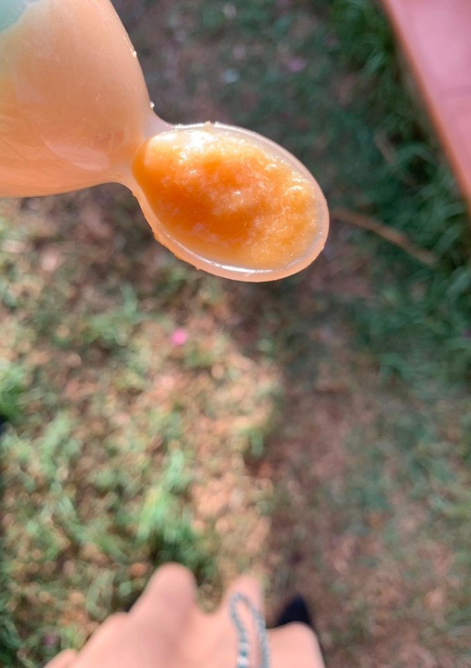 Una foto de Papilla de frutas de verano