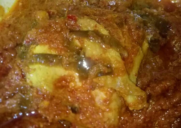 Rendang Ayam Tanpa Santan Simple π