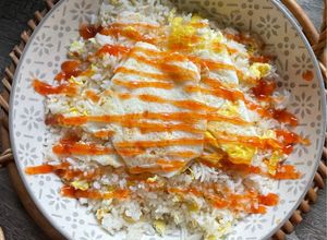 Gambar Nasi Goreng Telur Minyak Bawang Putih