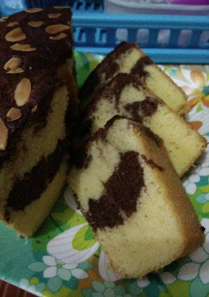 Foto resep Bolu marmer no pengembang
