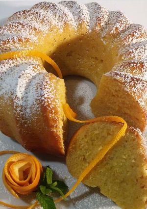 A picture of Orange Cake.