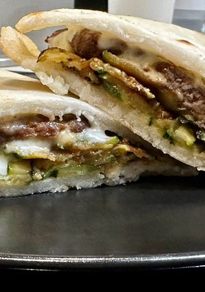 A picture of Rice Flour Piadina (Gluten-Free Flatbread).