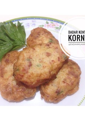 Foto resep Mpasi 1Y+ Dadar Kentang Kornet