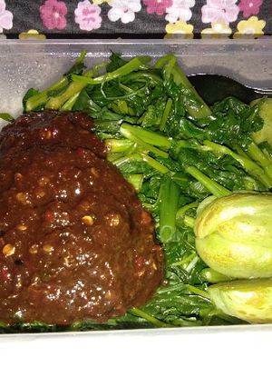 Foto resep Rujak kangkung