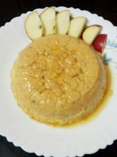 আপেল কাস্টার্ড পুডিং রেসিপির প্রধান ছবি