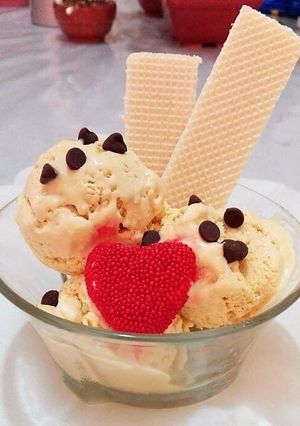 Una foto de Helado de Lúcuma