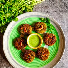 A picture of Harabhara Kebab.