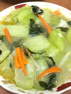 👩🏻🍳塔香絲瓜(10分鐘料理) 的食譜成品照片