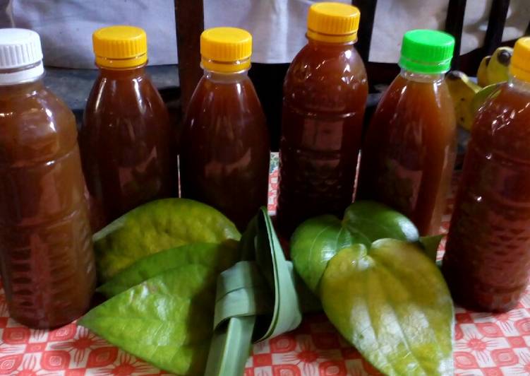 Resep: Jamu kang mas sutra Enak