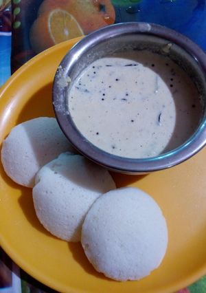 இட்லி, தண்ணீர் சட்னி செய்முறை முக்கிய புகைப்படம்