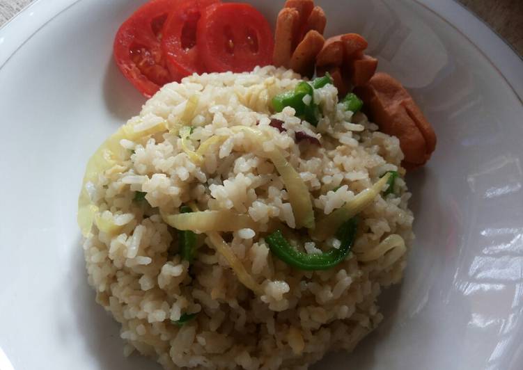 Nasi Goreng Terasi Siram Telur #PR_BukanNasiBiasa