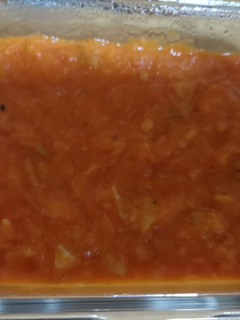 Una foto de Bacalao en salsa de pimiento