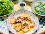 Khoai Tây Xào Thịt Ngẫu Hứng