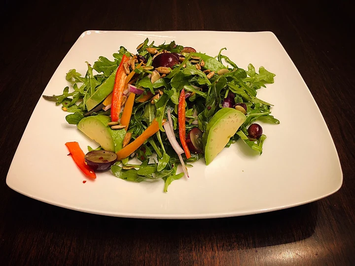 Recipe Easy Healthy Arugula Avocado Salad with Lemony Dressing the Delicious So Delicious