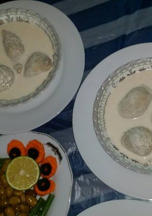 صورة لوصفة الكرشات باللبن