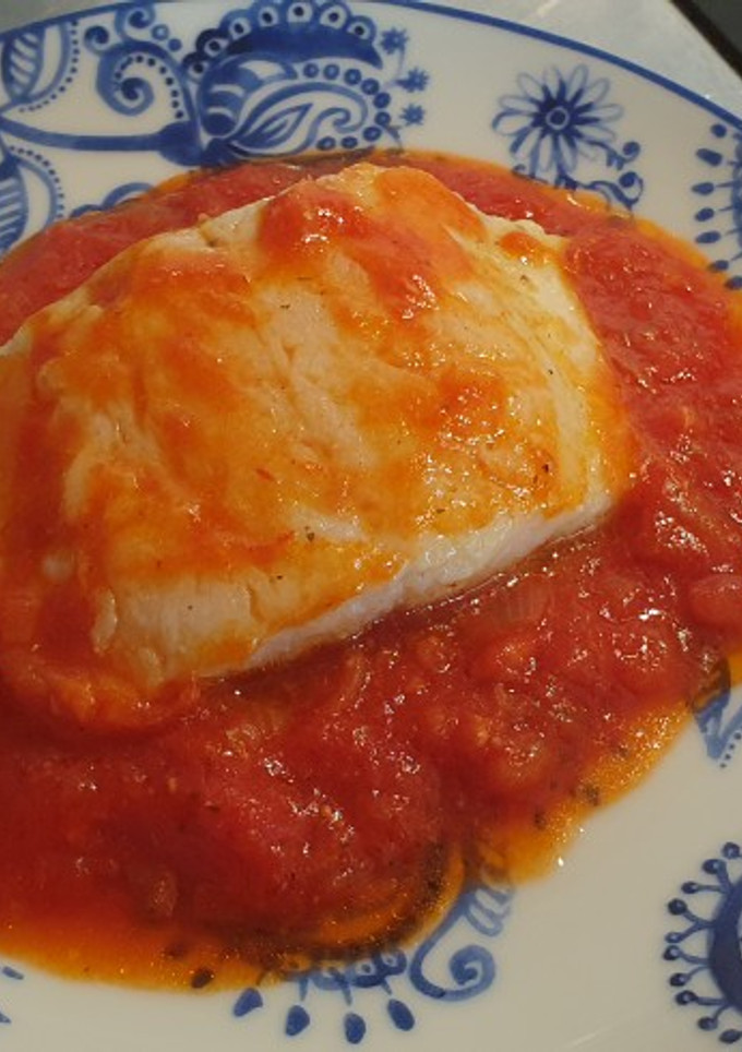 Una foto de Bacalao en salsa de tomate de Ana