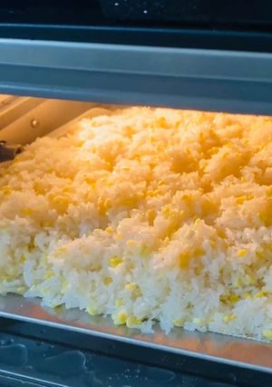 Hình của món Hấp xôi bằng nồi chiên hơi nước.