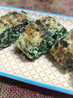 香韭厚蛋捲 的食譜成品照片