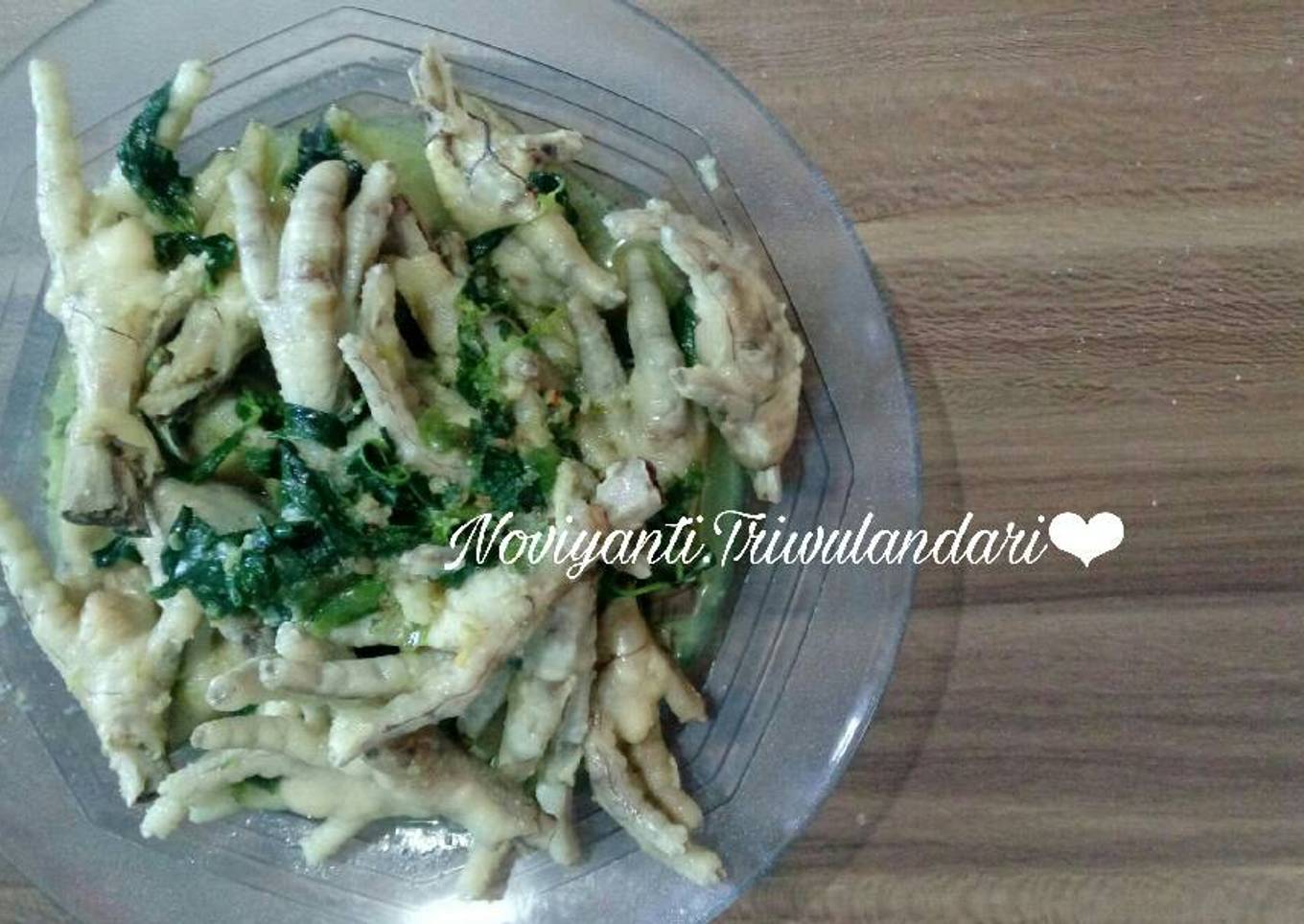 Ceker Ayam Rica-Rica ala #DapoerVirgie