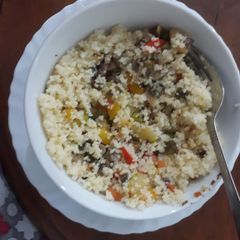 Healthy Hot Couscous Bowl A picture of Healthy Hot Couscous Bowl.