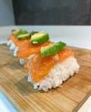 Sushi casero- Nigiri de salmón 🍣