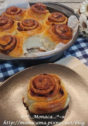 蔓越莓肉桂捲 的食譜成品照片