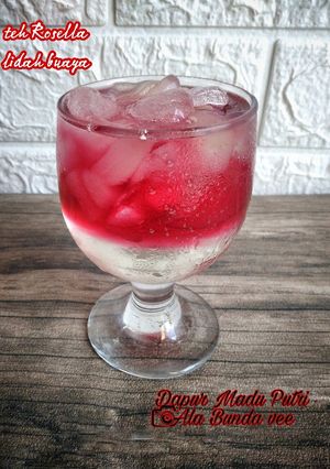 Foto resep Teh rosella Lidah Buaya