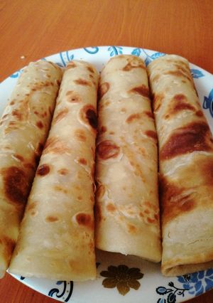 A picture of Chapati layers.