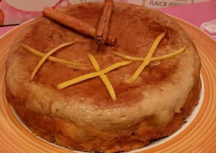 Torta de torrijas en thermomix