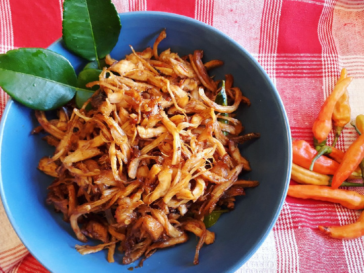 Bagaimana Membuat Ayam Suwir Pedas Manis Anti Gagal