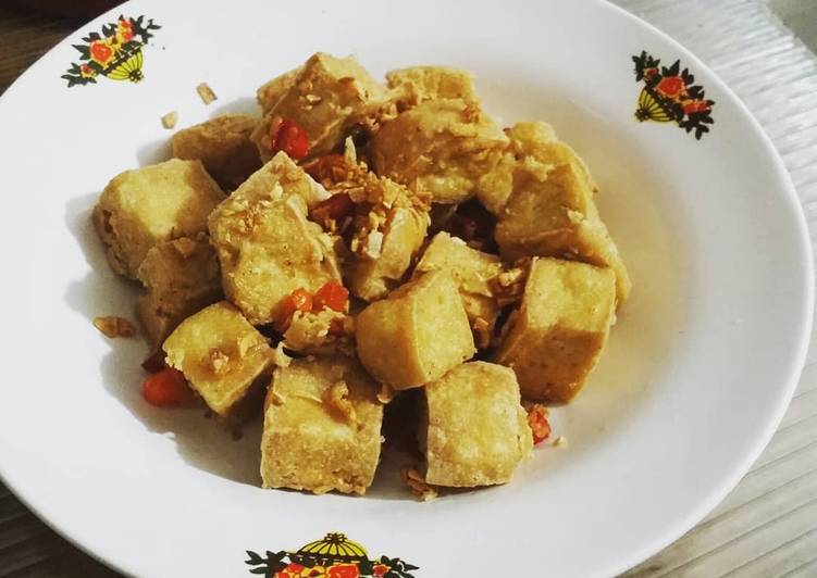 Tahu goreng crispy