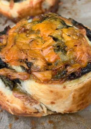 A picture of Spinach swirl.