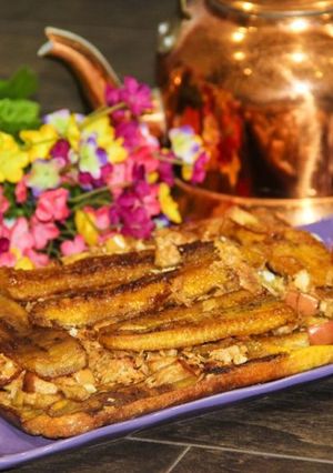 A picture of Sweet Plantain & Apple Breakfast Bake.
