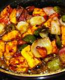 Spicy Indo Chinese style Chilli paneer